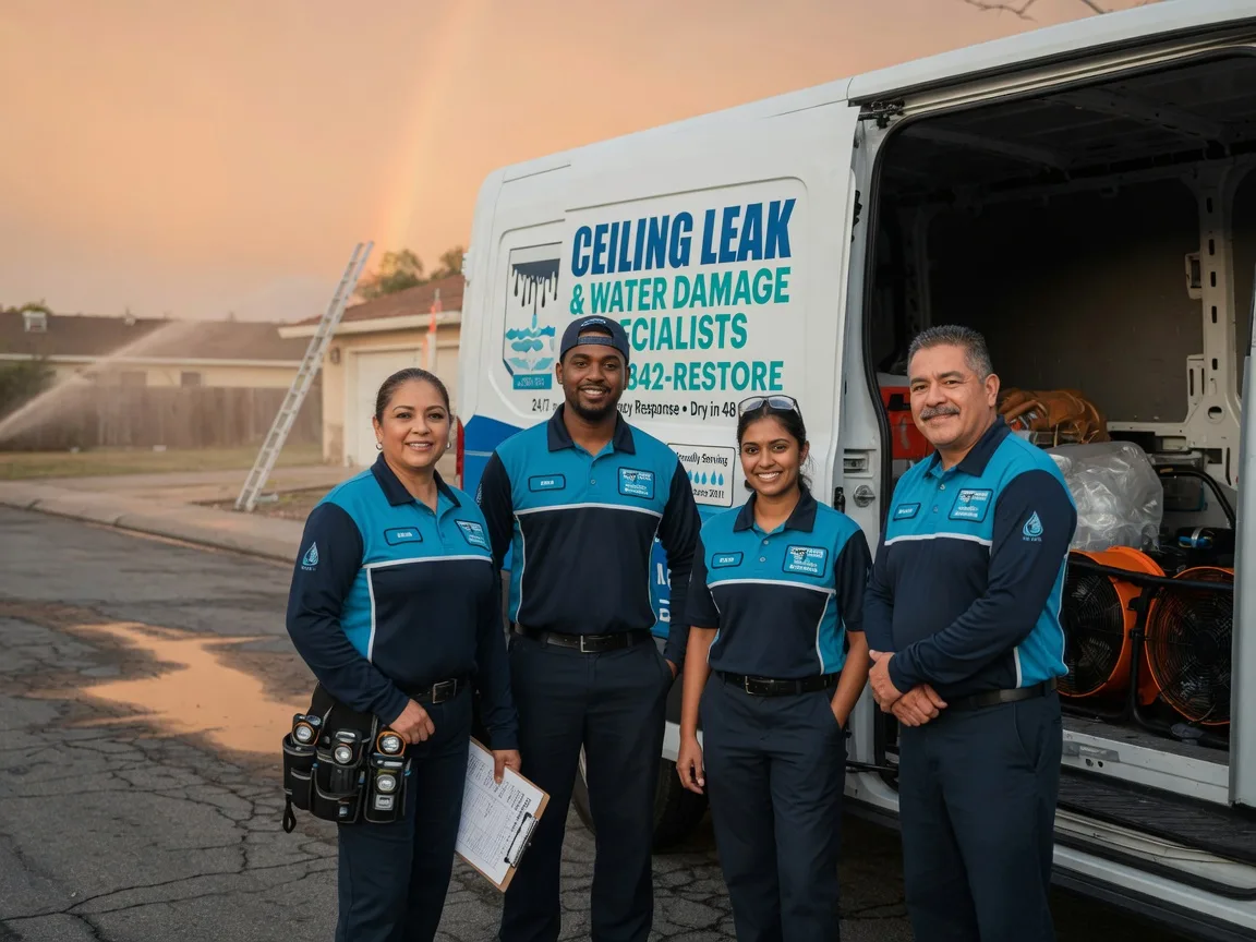 Ceiling Leak Cleanup company in Goldsmith, TX